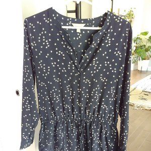 Banana Republic shirt dress, long sleeve, mini length